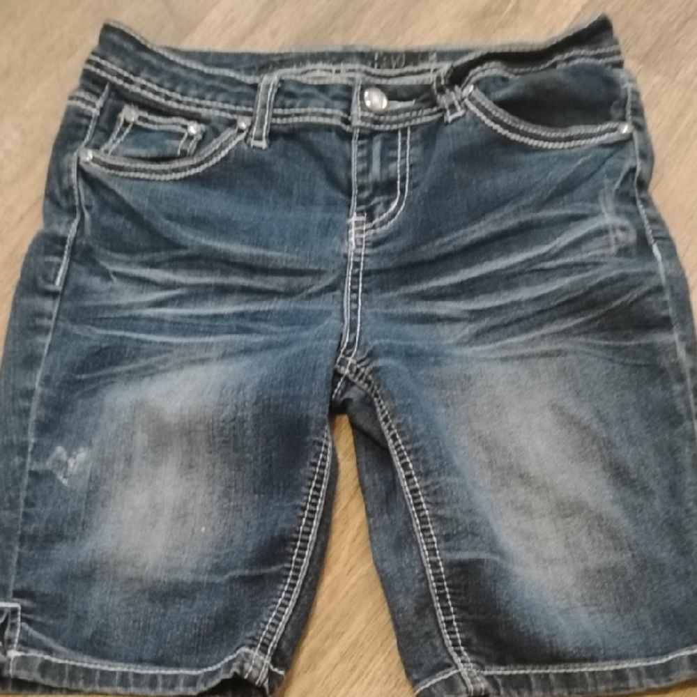 Stylish Blue Denim Shorts